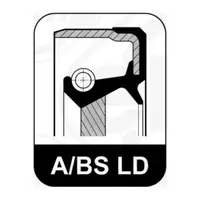 ELRING 287.300 Wellendichtring Simmerring Kurbelwelle