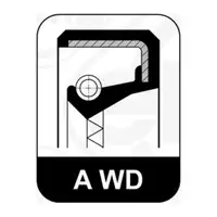 ELRING 302.589 Wellendichtring Simmerring Nockenwelle