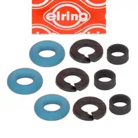 3x ELRING 446.150 Dichtungssatz Einspritzventil f&uuml;r VW Golf 7 Polo 5 6 Touran Up 1.0 TSI