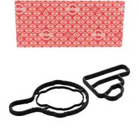 ELRING 081.520 Dichtungssatz &Ouml;lfiltergeh&auml;use f&uuml;r VW Touareg AUDI A4 B8 A6 C7 Q5 8RB 3.0D