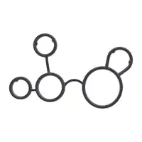 ELRING 223.870 Dichtung &Ouml;lfiltergeh&auml;use f&uuml;r AUDI RS3 RSQ3 TTRS Formentor VZ5 07K115441