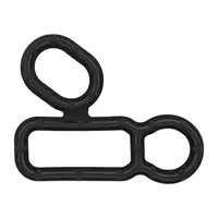 ELRING 860.340 Oil Pan Gasket for CHEVROLET Corvette 6.2 (Front) 12631278