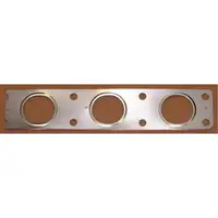 2x ELRING Abgaskr&uuml;mmerdichtung Dichtung Abgaskr&uuml;mmer f&uuml;r VOLVO S60 2 S80 2 V70 2