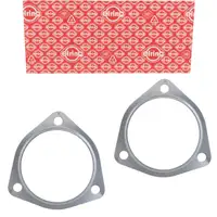 2x ELRING 643.520 Dichtung Abgasrohr f&uuml;r VW Passat B5 B6 AUDI A3 A4 B5 B6 A6 C5 SKODA 2.8