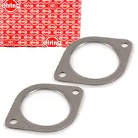 2x ELRING 725.360 Dichtung Abgasrohr f&uuml;r BMW E82 E88 E90/91/92/93 F01 X6 E71 F16 N54 N55