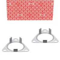 2x ELRING 150.990 Dichtung Abgasrohr Auspuff f&uuml;r AUDI Q7 4LB VW Touareg 7LA 3.6 7L6253115E