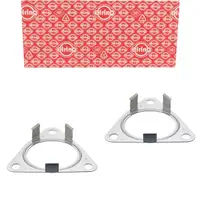 2x ELRING Exhaust Pipe Gasket for AUDI Q7 4LB, VW Touareg 7LA, PORSCHE Cayenne 3.6