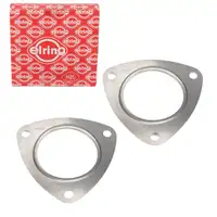 2x ELRING 268.650 Dichtung Abgasrohr für PORSCHE Cayenne (9PA) S 4.5 340 PS 95511111300