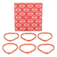 6x ELRING 484.990 Ansaugkr&uuml;mmerdichtung f&uuml;r PORSCHE 997 3.6 Turbo / GT2 / RS 99711074770