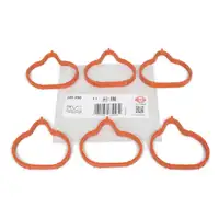 6x ELRING Dichtung Ansaugkr&uuml;mmer f&uuml;r PORSCHE Boxster Cayman (987) 2.9 MA1.20 9A111021522