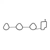 ELRING 166.210 Ansaugkr&uuml;mmerdichtung f&uuml;r CHEVROLET Matiz DAWEOO Matiz Tico 0.8 96352281