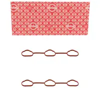 2x ELRING 198.050 Ansaugkr&uuml;mmerdichtung Dichtung f&uuml;r OPEL Omega B Vectra B 2.0 3.090501652