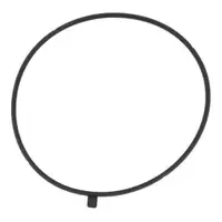 ELRING B45.070 Dichtung Drosselklappengeh&auml;use f&uuml;r PORSCHE 997 3.6/3.8 Carrera 99711031900