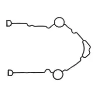 ELRING 488.050 Seal for timing chain housing