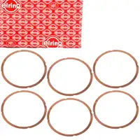 6x ELRING 052.477 Cylinder Liner Gasket for PORSCHE 911 2.7 / Carrera 91110419200