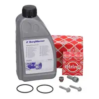 ELRING &Ouml;lwechsel Dichtungssatz + BORGWARNER 850mL &Ouml;l f&uuml;r VAG Haldex-Kupplung Gen 5