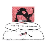 ELRING Ventildeckel + Steuergeh&auml;use + &Ouml;lwannendichtung f&uuml;r BMW E90-93 F10/11 F01 X5 X6 N57