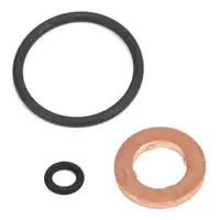 4x ELRING Dichtungssatz Einspritzd&uuml;se + Schrauben f&uuml;r VW Golf 6 Passat B7 Tiguan 2.0 TDI