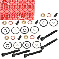 5x ELRING 434.651 Injection Nozzle Gasket Set + Screws for VW Touareg 7L T5 2.5 TDI