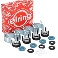 4x ELRING Dichtring Satz Einspritzventil f&uuml;r VW Golf 5 6 Passat B6-8 Tiguan Touran 1.8 2.0