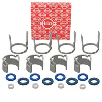 4x ELRING Dichtungssatz Einspritzventil f&uuml;r VW Golf 5 6 Passat B6 A3 A4 A6 2.0 FSI/TFSI
