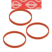 3x ELRING Dichtung Ansaugkr&uuml;mmer f&uuml;r BMW F20/21 F40-46 F30 F31 X1 X2 MINI B38 11617633493