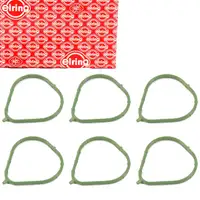 6x ELRING 187.341 Kr&uuml;mmerdichtung Ansaugkr&uuml;mmer f&uuml;r PORSCHE BOXSTER (986) 2.5