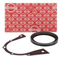 ELRING Dichtung Gehäusedeckel + Wellendichtring Kurbelwelle für BMW OPEL LAND ROVER