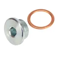 ELRING 878.100 Ölablassschraube + Dichtring AUDI A4 B6 B7 S4 A6 C4 C5 C6 VW 028103059A