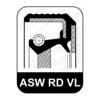 ELRING 172.030 Wellendichtring Simmerring Kurbelwelle