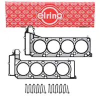 2x ELRING Zylinderkopfdichtung + Schraubensatz f&uuml;r MERCEDES W212 W/X166 W221 W222 M278