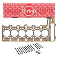 ELRING Zylinderkopfdichtung + Schraubensatz f&uuml;r BMW E82/88 F20-23 E90-93 F30-36 F10/11 N55