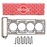 ELRING Zylinderkopfdichtung + Schraubensatz f&uuml;r MERCEDES W176 W246 C117 X117 X156 M270