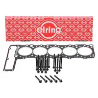 ELRING Zylinderkopfdichtung + Schraubensatz f&uuml;r MERCEDES 190 W201 W124 W460-463 OM602