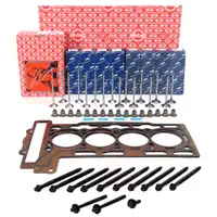 ELRING Zylinderkopfdichtung + Schrauben TRW Ventile Satz f&uuml;r BMW 1er F20 F21 3er F30 N13