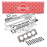 ELRING Zylinderkopfdichtung Satz 1,25MM + Schrauben f&uuml;r PSA FIAT FORD OPEL TOYOTA 2.0/2.2D