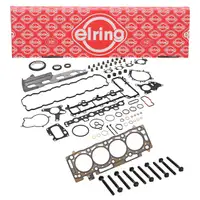 ELRING Zylinderkopfdichtung Satz 1,30MM + Schrauben f&uuml;r PSA FIAT FORD OPEL TOYOTA 2.0/2.2D