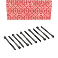 10x ELRING 290.390 cylinder head bolt M9x1.5x143 for TOYOTA Yaris Prius 1.3&ndash;1.5