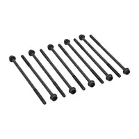 10x ELRING 445.680 Zylinderkopfschraube M10x1,25x250 f&uuml;r ALFA ROMEO 159 Giulietta 1.8 TBi