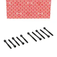 10x ELRING 708.270 Zylinderkopfschraube M9x1,25 f&uuml;r TOYOTA Corolla E10 E11 1.3/1.4i