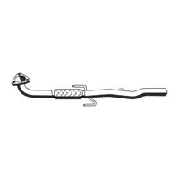 ERNST 043458 Abgasrohr f&uuml;r OPEL Signum CC Vectra C 2.2 Z22SE Z22YH vorne 55352870
