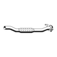 ERNST 012485 Abgasrohr Auspuffrohr f&uuml;r OPEL Corsa D 1.3 CDTI 90 PS Z13DTH vorne 13247378