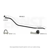 ERNST 035422 Exhaust Pipe, Tailpipe for OPEL Insignia A 2.0 CDTI (model year 2013 and later), rear