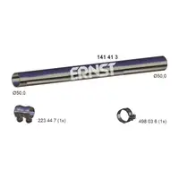 ERNST 141413 Exhaust pipe for VW Golf 3, Passat B3/B4, Vento 1.8 90 hp, center, 1H0253203K