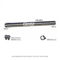 ERNST 142458 Abgasrohr f&uuml;r VW Golf 3 GTI Passat B3/B4 Vento 2.0 115 PS mitte 1H0253203B