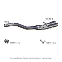 ERNST 156448 Abgasrohr Auspuffrohr Endrohr f&uuml;r VW Passat B6 B7 2.0 TDI 136-177 PS hinten