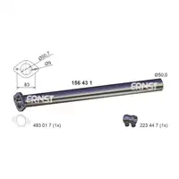 ERNST 156431 Abgasrohr f&uuml;r VW Golf 6 Touran A3 8P Leon 1P Octavia 1.2 TSI mitte 1K0253201K