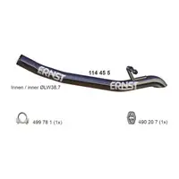 ERNST 114455 Endrohr f&uuml;r VW Up SEAT Mii SKODA Citigo 1.0 EcoFuel 68 PS bis 01.2018 hinten