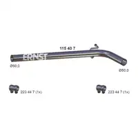 ERNST 115407 Abgasrohr f&uuml;r VW Polo 5 AUDI A1 8X Ibiza 4 Fabia 3 1.4 TDI mitte 6C0253201A