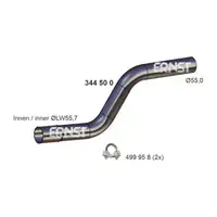 ERNST 344500 Endrohr f&uuml;r FORD Mondeo 3 Turnier 2.0 16V DI/TDDi/TDCi 11.2000-02.2007 hinten